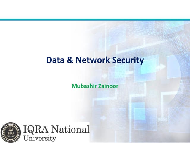 Information Security in term of computer science