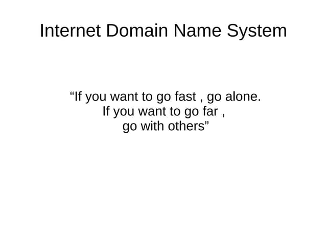 DomainNameSystem