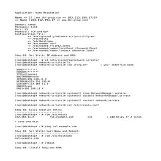 DNS Server Configuration