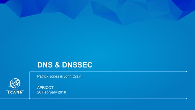 DNS & DNSSEC