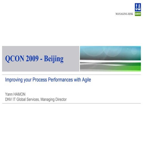 Dnv   Improving Your Process Performances With Agile