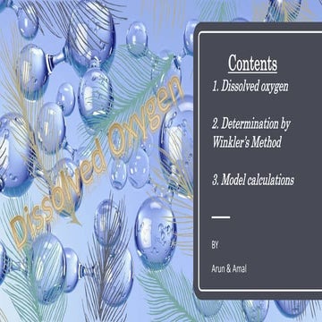 Dissolved Oxygen [DO]