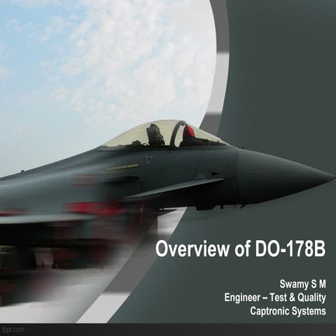 Introduction to DO-178B - Software Considerations in Airborne Systems and Equ...