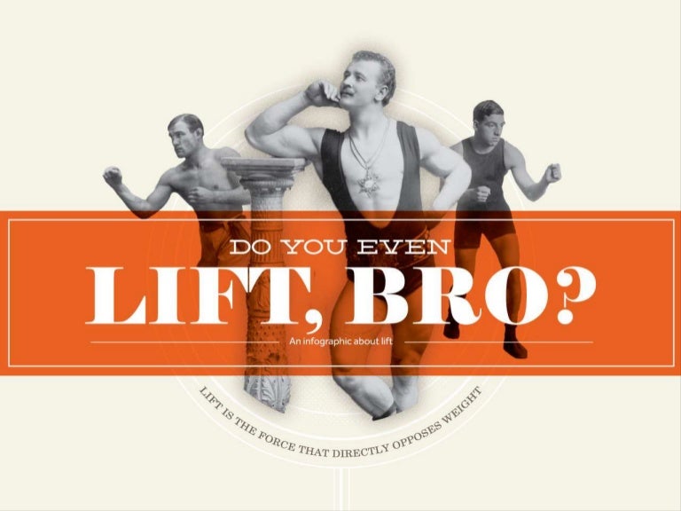 Do you even lift, Bro?