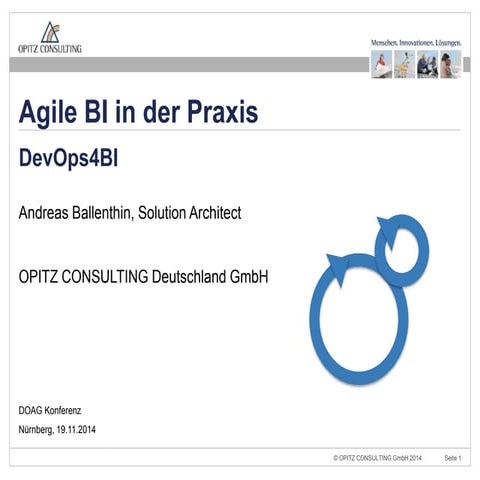 Agile BI in der Praxis - DevOps4BI