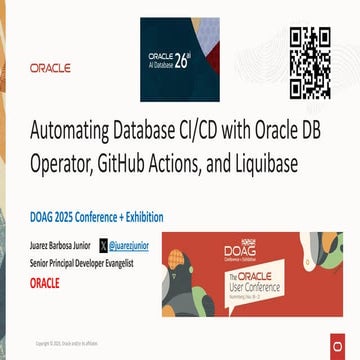 Oracle Database 26AI – The Future of Intelligent Databases | PDF
