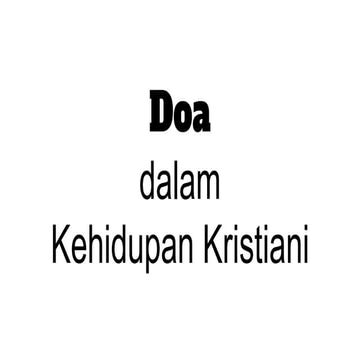 Doa hidup kristiani.pptx