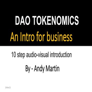 DOA TOKENOMICS FOR BUSINESS.pptx