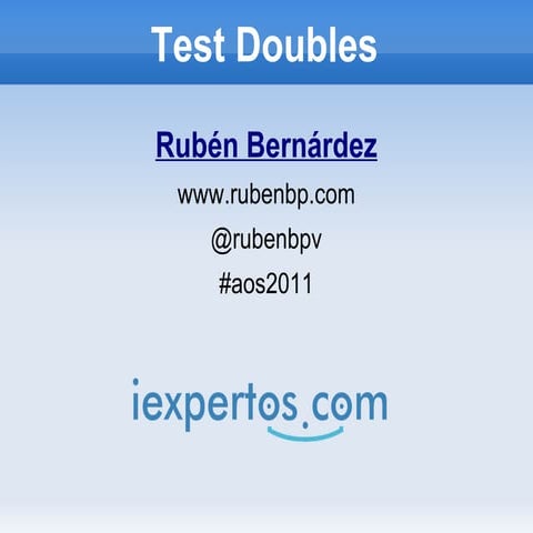 Test doubles | PDF