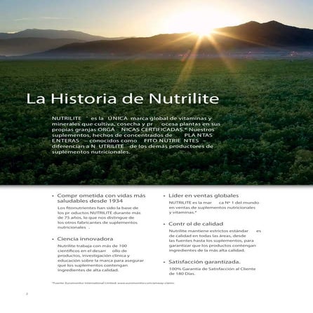 Formulario evaluación estilo de vida. Nutrilite. | PDF