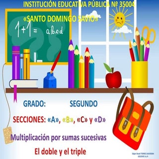 Doble y triple de los números