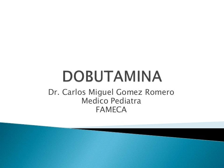 Dobutamina
