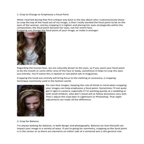 Make an impact with your images