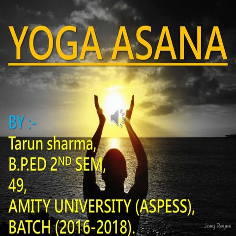 YOGA asana by TARUN SHARMA