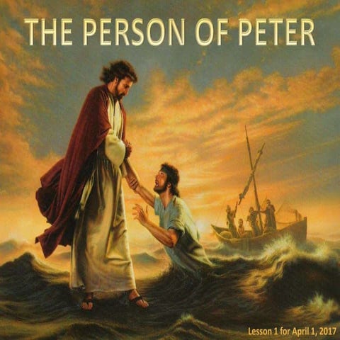 THE PERSON OF PETER | PPTX