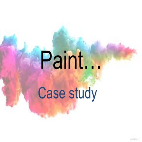 paint and its types (for architectural study)