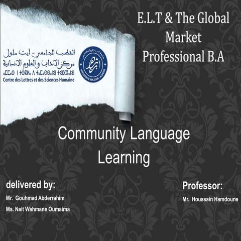 Community language learning