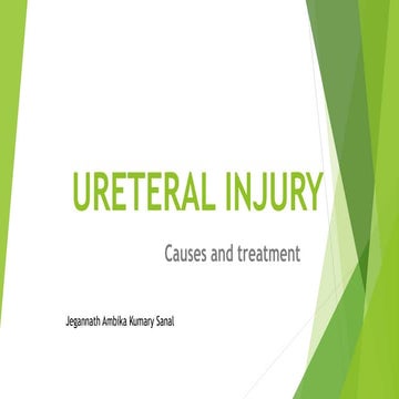 URETERAL INJURY.ppt