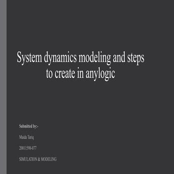 Any Logic Business Process Simulation Software | PPT