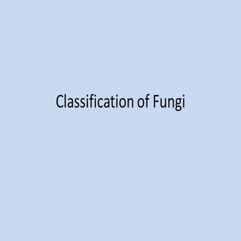 Fungi classification pdf ................