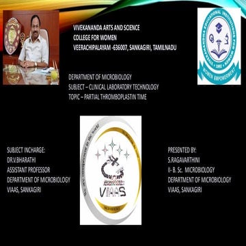 Clinical laboratory technology- partial thromboplastin time