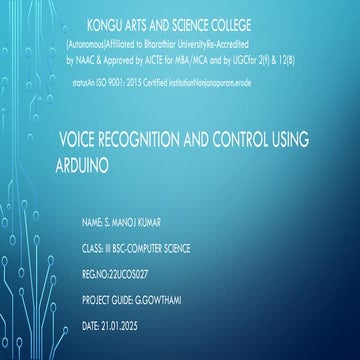 Offline Voice Recognition and Control Using Arduino and Grove Speech ...