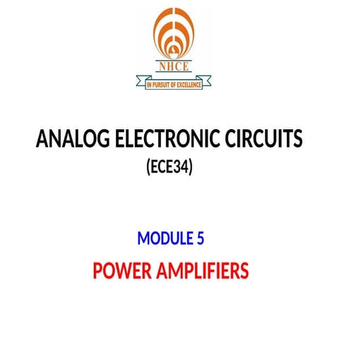 AEC  power amplifiers presentation..pptx