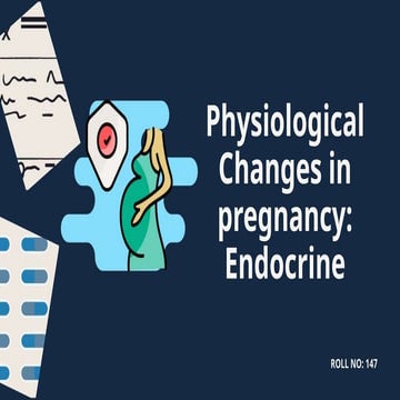 3 hormonal and metabolic changes during pregnancy | PPTX