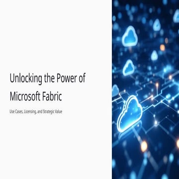 Power of microsoft fabric you can make use of