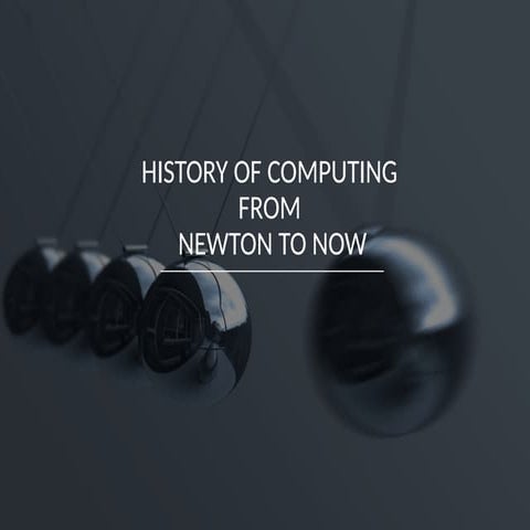 History of Quantum Computing - Quantum Computing | PPTX