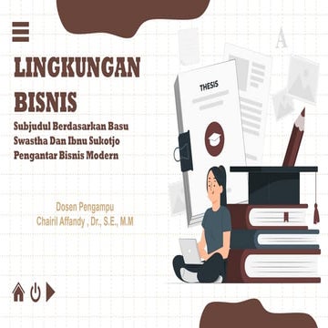 Pengantar Bisnis Manajemen Bisnis Lingkungan Bisnis Materi Pembelajaran