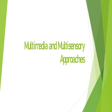 AsrithaTechnology Multimedia and Multisensory Approaches pptx.pptx