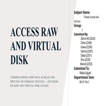 Acessing virtual and raw disks Presentation 2.pptx