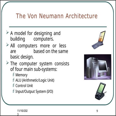 Von neumann architecture | PPTX