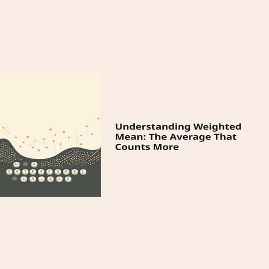 Understanding Weighted Mean and its applications.pptx