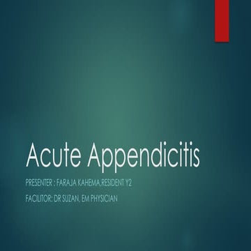 2025 WSES Jerusalem Guidelines on Acute Appendicitis Diagnosis and ...