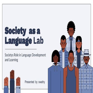 Society as Language lab - film theatre , language forums , Interview ...
