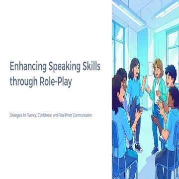 Sample of a role play presentation for hospitality students | PPTX