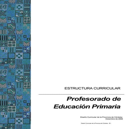 Plan de estudios educación primaria | PDF