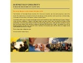 Districts of Creativity Dundee Work...