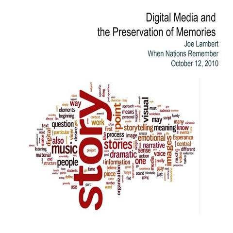 WNR.sg - Digital Media and the Preservation of Memories