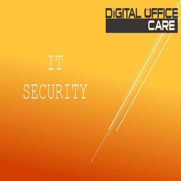 IT Security for Small Business
