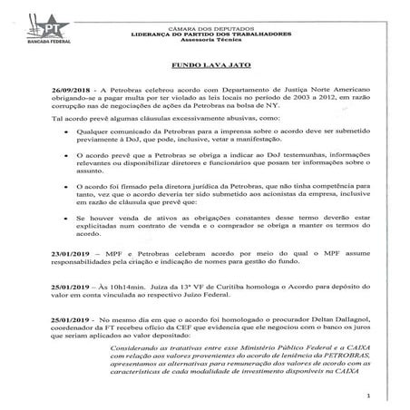 Veja abaixo a denúncia de Paulo Pimenta e da bancada do PT