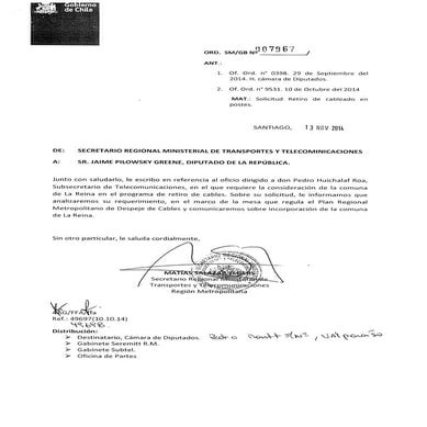 Retiro cableado en desuso 