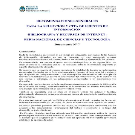 Doc 07   recomendaciones ii