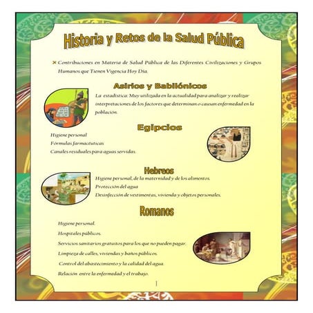 Historia y Retos de la Salud Pública 