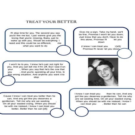 TREAT YOUR BETTER