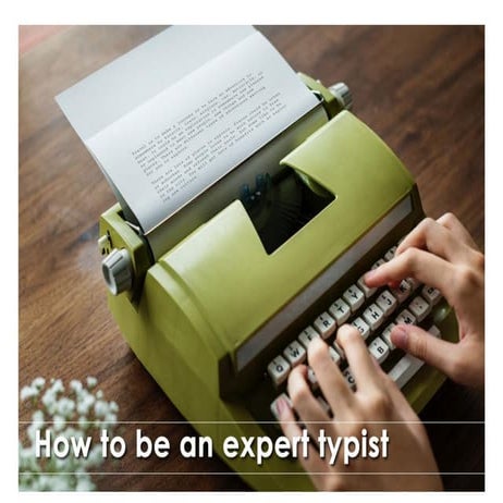 Five Techniques of Typing | PDF