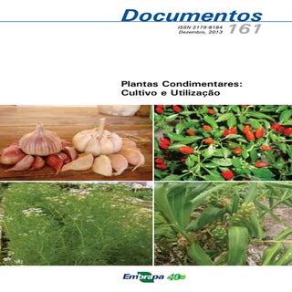 Plantas condimentares: cultivo e ut...