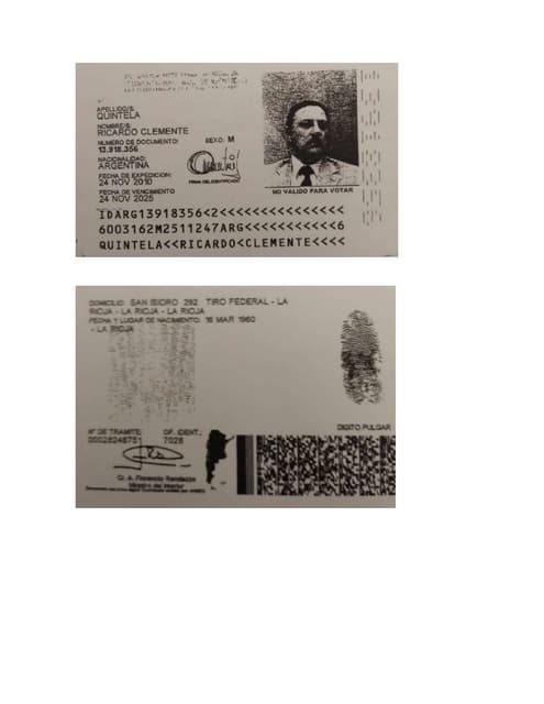 La acta de proclamación de candidatos de La Rioja